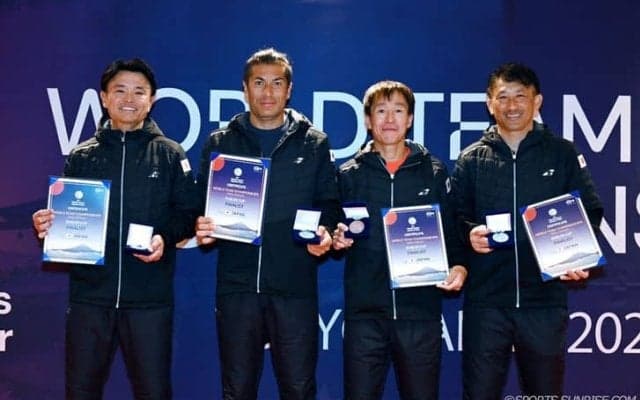 男子日本チームは準優勝。初のアジア開催で大きなインパクトを与える【ITFマスターズ 世界チーム選手権 in 東京 2024 supported by SENKO】