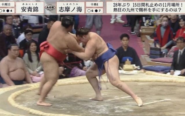 「角界のディカプリオ様」青い瞳が美しい20歳力士の雰囲気たっぷりな姿に熱視線「イケメンきた」「かっこええ」