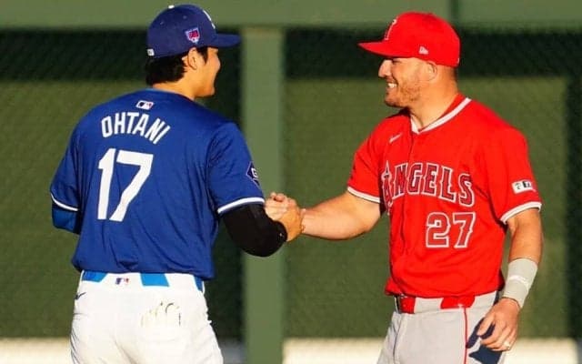 感動的ハグから8か月…大谷翔平が並んだトラウトの“領域”　米称賛「インクレディブル」