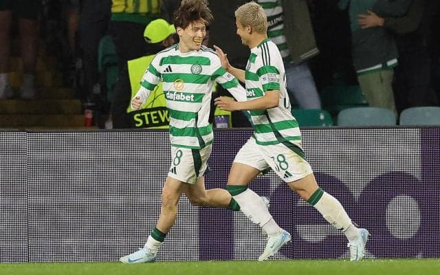 古橋亨梧が先制弾に前田大然も1アシスト！　前半低調も後半4発のセルティックが公式戦6連勝【スコティッシュ・プレミアシップ】