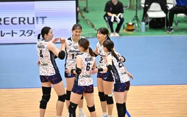 【バレー】埼玉上尾が首位をキープ。姫路がAstemoをストレートで下し、4位に　SV女子