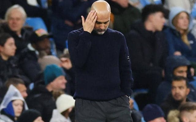 “ペップ史上”をさらに更新の公式戦5連敗…「今はかなり脆いと言える」「こんなにも負け込むのに慣れていない」