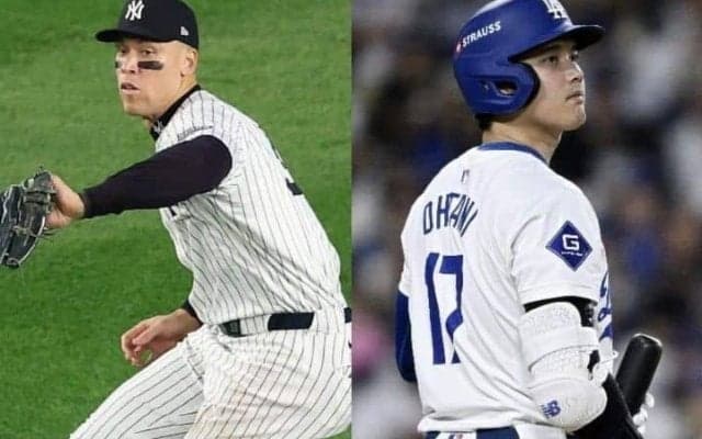守備指標はマイナスでもジャッジが「上」 大谷翔平とのMVP比較で元MLB戦士が示した米球界の価値「プレーした事実に意味」