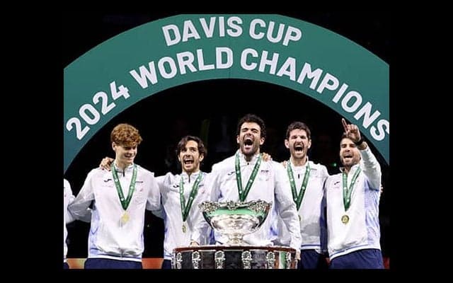 デ杯 イタリアが連覇達成