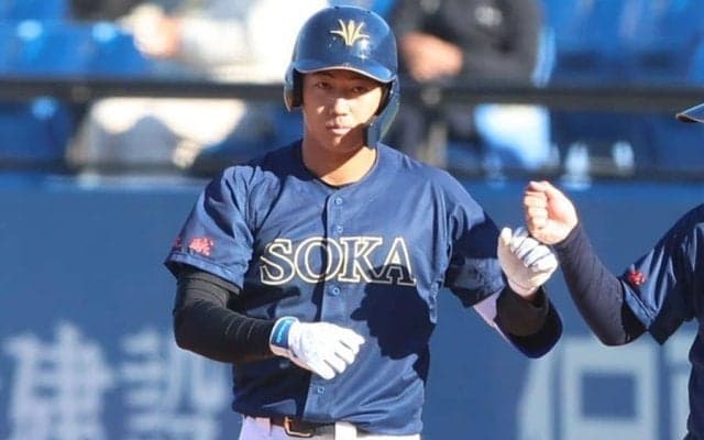 大会打率.667＆来秋ドラ1候補も…　創価大の長距離砲に監督が挙げる3つの課題