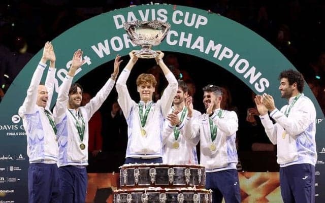 世界1位シナー擁するイタリアがデビスカップ連覇！「100％の力を出し切った」[デビスカップ]