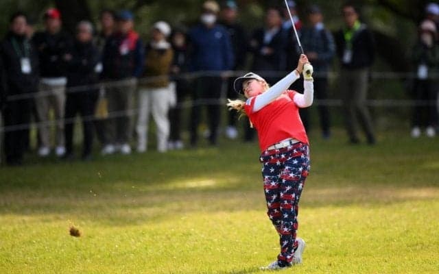 桑木志帆が国内メジャー初制覇　来シーズンは「海外メジャーに出られるように」