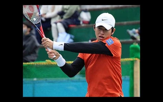 中川直樹 ストレート勝ちで初戦突破