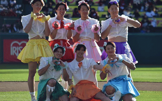 楽天ファン感で新人が強烈ダンス　女性アイドルを完コピ…球団20周年で「成人式」がテーマ