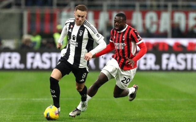 負傷者多数のユベントス、ミラン戦はコープマイネルスが38度近くの熱でプレー？