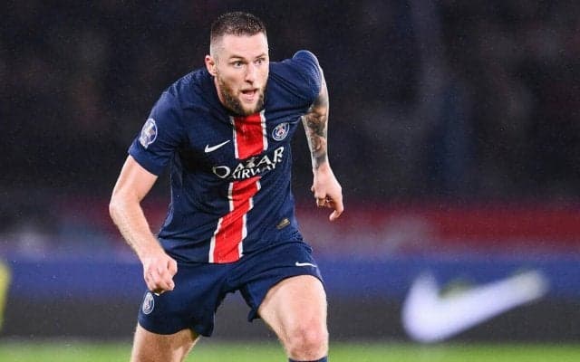 PSGで不遇のシュクリニアル、1月にユベントス行きか？ 今季はわずか5試合の出場