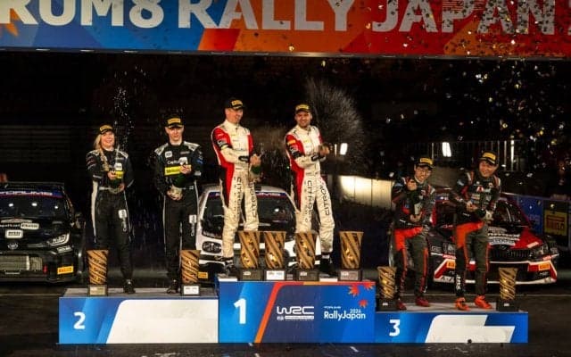 WRCジャパン：WRC2部門はニコライ・グリアジンが優勝。サミ・パヤリが逆転でWRC2タイトル獲得
