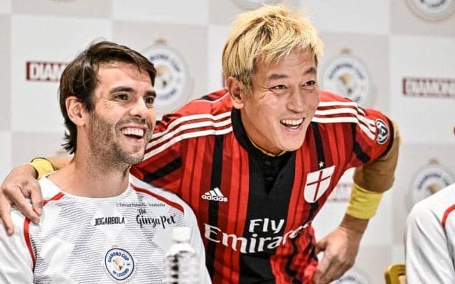 「メンツ、えぐすぎwww」元ブラジル代表カカ、元スペイン代表ダビド・シルバら世界的レジェンド１０人の豪華すぎる来日写真が大反響！「見て一発で誰かわかるよね。老けてない」の声