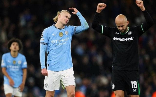 泥沼シティがフェイエに3点差追いつかれホームでドロー…連敗を「5」でストップも週末リバプール戦に大きな不安【CL】