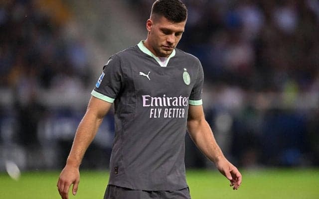 欠場続いたミランFWヨビッチが鼠径部を手術…全治4週間の見込み