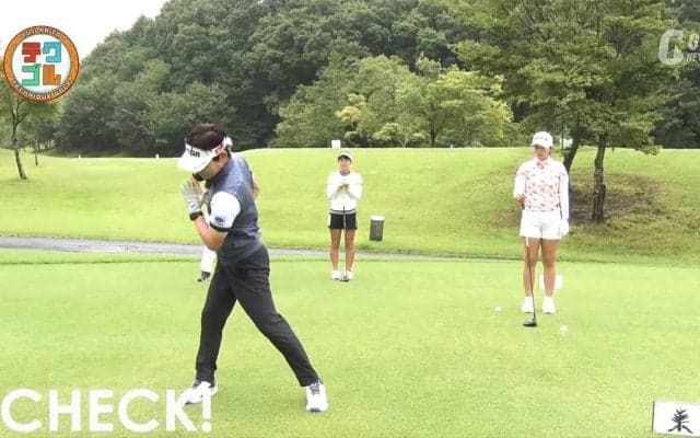 大きな飛距離アップにつながる右足ボール踏みドリル