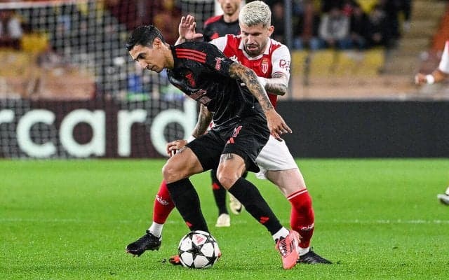 南野拓実不出場のモナコがCL初黒星…ディ・マリア圧巻2アシストのベンフィカに逆転負け【CL】