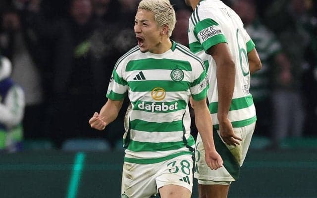 「ゴラッソすぎる！」「切り返しが極上」前田大然のCL3点目はチーム救うゴラッソ！日本代表の活躍に絶賛相次ぐ「うますぎて笑った」