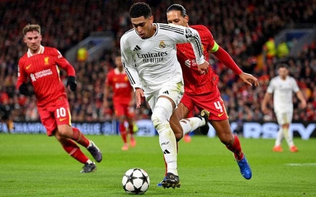 「リバプールの方が優れていた」敵地で完敗のマドリー…ベリンガムは落胆隠さずもPK失敗のムバッペ擁護「僕たちは共に勝ち、共に負ける」