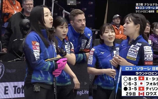 「スーパートップウェイトでブラストするわ」謎の“ロコ・ソラーレ語”に視聴者注目 「そんなのあるんですね？」実況も驚愕