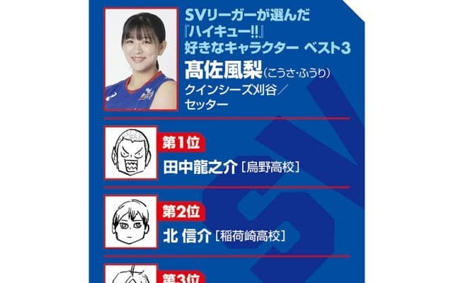 【ハイキュー‼×SVリーグ】クインシーズ刈谷の髙佐風梨が、影山飛雄の言葉に思う「セッターにしかわからない」感覚