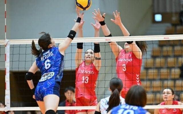 【バレー】デンソーが埼玉上尾との上位対決を制し、暫定首位に返り咲く。PFUがアウェーで姫路を破り、7勝目　SV女子