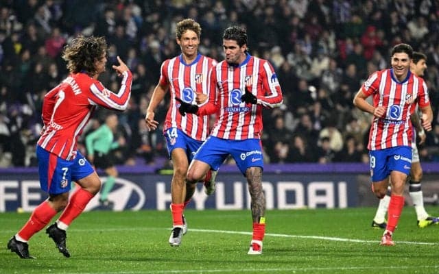 アトレティコが最下位バジャドリーを5発粉砕、公式戦7連勝【ラ・リーガ】