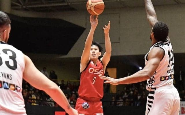 三遠が大量113得点で島根に完勝…日本代表の大浦颯太と佐々木隆成が20得点超え