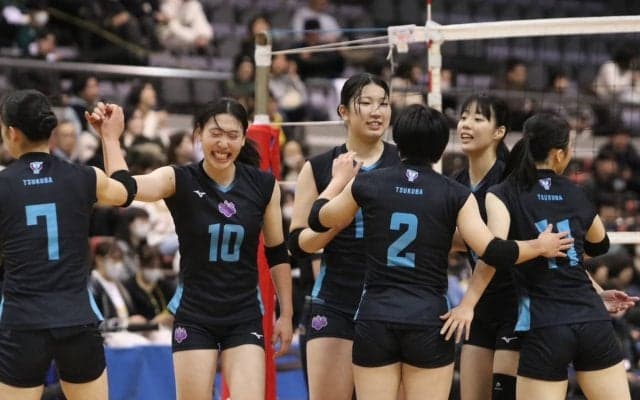 全日本インカレ女子　筑波大が青山学院大を下し連覇を達成