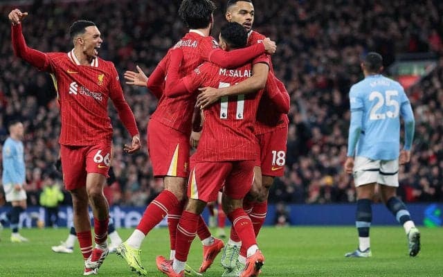 サラー1G1Aのリバプールが頂上決戦に完勝！　シティはPL4連敗の7戦未勝利で5位転落…【プレミアリーグ】