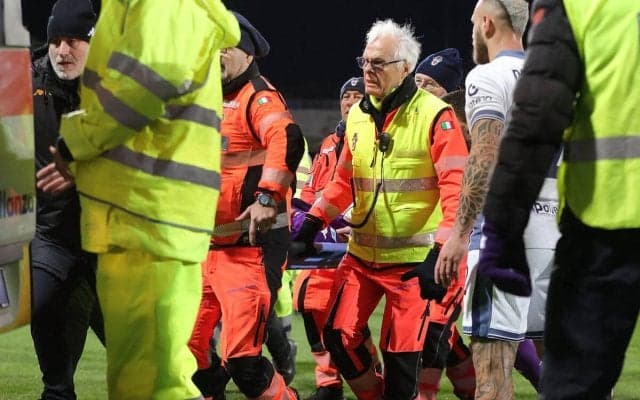ボーヴェが試合中に意識を失いフィオレンティーナvsインテルが中断に、命に関わる緊急事態か