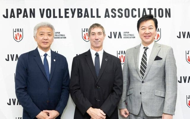 男子日本代表新監督就任内定会見　ティリ新監督「自分の経験を掛け合わせることで新たな力が生まれ飛躍できる」