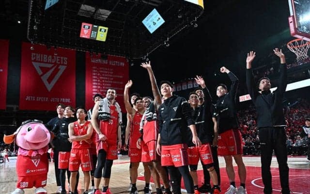 千葉ジェッツがクラブ史上最多来場者数を更新…第3節以降ららアリ7試合連続で1万人超え
