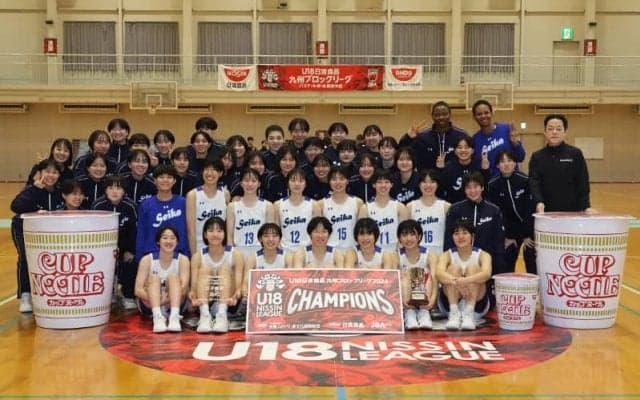 U18日清食品九州ブロックリーグの全日程終了…県立美来工科高校と精華女子高校が初代王者に