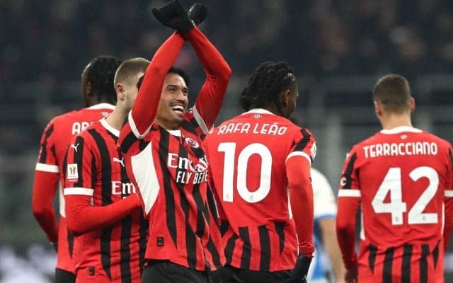 ターンオーバー敢行のミランがセリエB首位サッスオーロを6発粉砕【コッパ・イタリア】