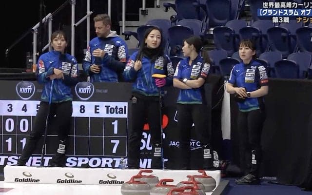 【カーリング】吉田知那美だけ「もぐもぐ」で「そだねー」ゼロ！？ ロコ・ソラーレ、中継が捉えた“ハーフタイム”の一部始終