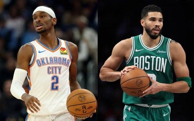 サンダーのSGA、セルティックスのテイタムが10-11月の月間最優秀選手賞に選出