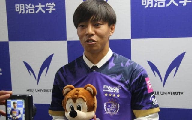 2年連続得点王＆アシスト王、広島内定の明治大学MF中村草太が語る決め手は「ファミリー感」「自分の良さが出せる場所」