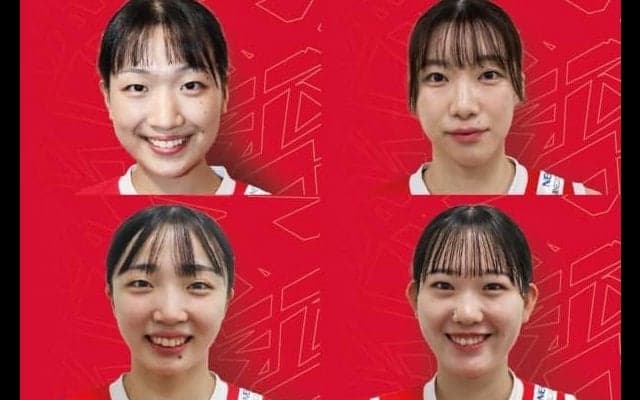 【バレー】NEC川崎が細川春香（嘉悦大）、児玉奈津美（順天堂大）、髙橋美鈴（青山学院大）、長谷部奈香（日本大）の内定を発表　SV女子