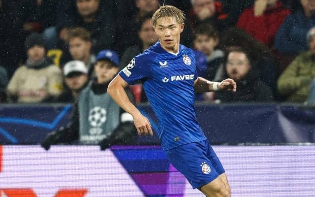 ディナモ・ザグレブの荻原拓也がトレーニングで重傷…1月まで浦和からレンタルも足首のじん帯損傷か