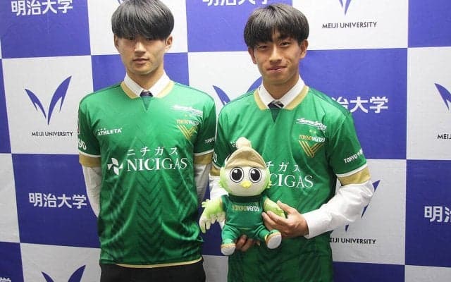 さらなる躍進目指す東京Vに来季何をもたらすか…明大から加入内定の熊取谷一星＆内田陽介が意気込み