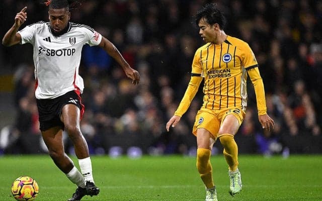 三笘薫フル出場のブライトン、イウォビ2発のフルアムに敗戦で2戦未勝利…【プレミアリーグ】