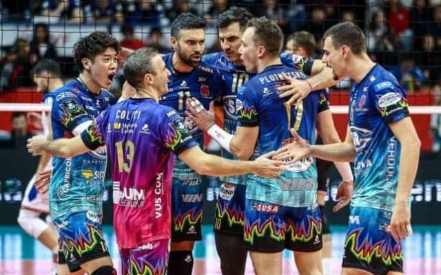 【バレー】ペルージャ・石川祐希がアタック決定率70％で勝利に貢献。「スパイクは高い決定率で攻撃ができていたので継続していきたい」　CEVチャンピオンズリーグ