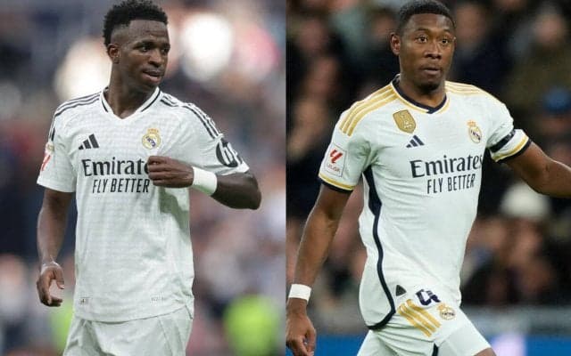 レアルFWヴィニシウスに早期復帰の可能性、CLアタランタ戦も視野に！ まもなく負傷から1年のアラバとともにチーム練習一部参加