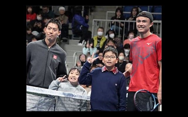  錦織圭とダニエル太郎が対戦 