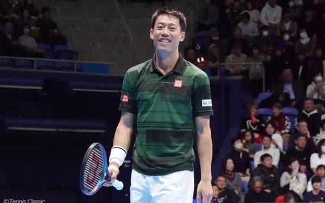 錦織圭、6年ぶりのチャリティーイベントに参加。ダニエル太郎に接戦で敗れるも「出来としては良かった」