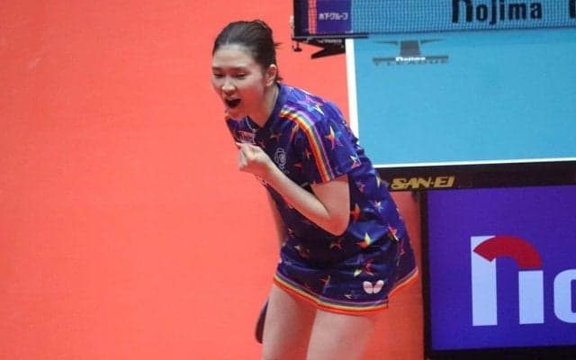 張本美和撃破の“カットマン”橋本帆乃香が振り返る　明かした首位チームの充実ぶり「お互いが刺激しあってライバル」【Tリーグ】