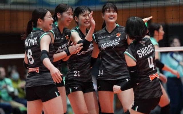 【バレー】大阪MVが7連勝で首位を守る。KUROBEがフルセットでNEC川崎を破り、6勝目　SV女子