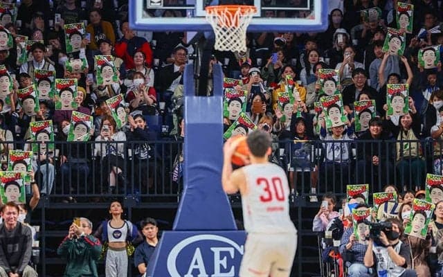 琉球が沖アリ主管試合の最多来場者記録を更新…B1第10節の名古屋D戦で8627名来場