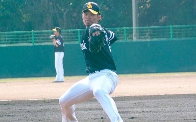 鷹戦力外の23歳、オイシックス入団「NPB復帰を目指す」…今季は二刀流でプレー